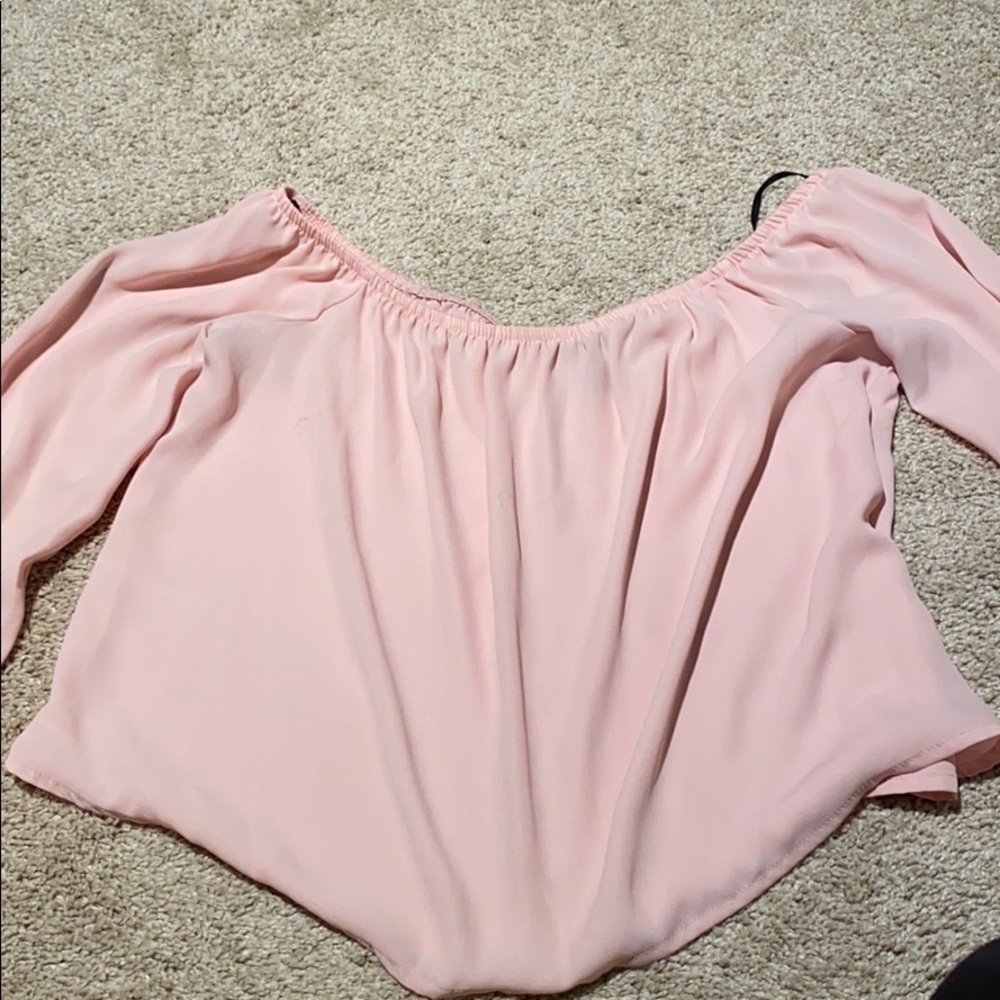 Off the shoulder blouse